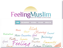 Tablet Screenshot of feelingmuslim.org